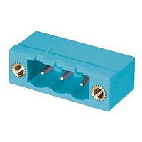 Same Sky (formerly CUI Devices) TBP01R1W-508-03BE ບລອກຂໍ້ມູນຫົວຂໍ້, ສາມາດເຊື່ອມຕໍ່ໄດ້, ມີການລັອກດ້ວຍກຸ່ມສອງສອນ, 5.08, ປະຕູຮັບ, 3 ໂພນ, ສີຟ້າ