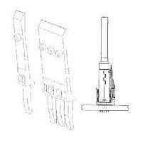 Amphenol FCI 85992-002LF ຮອບຮອງ 12MM LATCH METRAL CABLE