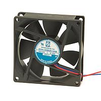Orion Fans OD8025-12HB-01 ພັງລົມ DC Axial, 80x80x25mm, 12VDC, 40CFM, Ball, 2x Lead Wires 24AWG, 5VTTL Tachometer