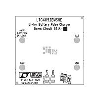 Analog Devices DC531A-A ການຈັດການແບດເຕີຣີ LTC4052EMS8E-4.2 - ແບດເຕີຣີ Li-Ion Pulse