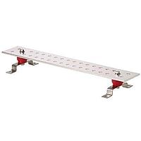 Panduit GB4N0016TPI-1 ລູກຖັງແລະຕູ້ລູກຖັງ ບາຣແບດດິນຂອງລູກຖັງ, 1/4" X 4" X 24" (6.4mm
