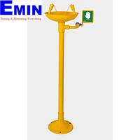 Labnori SS3003Y Pedestal Mounted Eyewash ດ້ວຍການເຄືອບ Epoxy