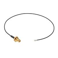 Molex 73230-6170 ການປະກອບສາຍ RF SMA Bulkhead IP68 Jack-to-I-PEX MHF 4L LK Plug, ສະຕິກເສັ້ນສາຍ 1.37mm, ຄວາມຍາວສາຍ 305.00mm, 50 Ohms