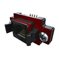 Samtec RPBE-02-01-E ຕູ້ຕໍ່ເຊື່ອມມູນລະບົບ / ຕູ້ຕໍ່ເຊື່ອມ Ethernet AccliMate IP68 ປິດກັນນ້ຳຮູບສະແກນສີ່ແຂນຂອງກະແຜ່ນ Ethernet