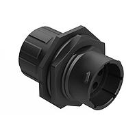 Amphenol SINE Systems RTS714N7PHEC03R ປະຕູປ່ອງ Receptacle, Jam Nut, 7 ຕຳແໜ່ງ, ຜູ້ຊາຍ, ຂະໜາດ Shell 14, ຢາງຊິໂລຄອນປິດປາກແລະຝາປິດດ້ວຍການປິດສາຍສັນຍານຢ່າງເປັນອິນດິວິດູອັດ