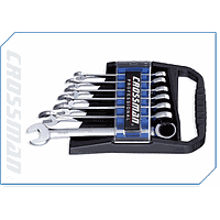 Crossman 99-064 7 Piece Metric Combination Gear Wrench Set (10-19mm)