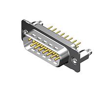 Molex / FCT 173109-0075 ປລັກ FCT DSUB STR PC PLG 09 PN W/SNAPIN