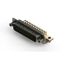 EDAC 629-M25-640-GN5 ຕົວເຊື່ອມ D-Sub - ຕົວເຊື່ອມ D-Sub ມຸມຂວາ ຄວາມໜາແບບມາດຕະຖານ