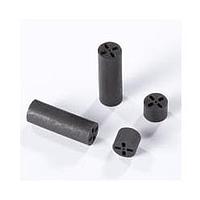 BIVAR ELM 3-690 ຂາຍຕິດ LED, ຂາຍຕິດ LED ທີ່ຮັກສາຕົວເອງ ຂາຍຕິດຕົວເອງ 5mm ສີດຳ .690 ນິ້ວ