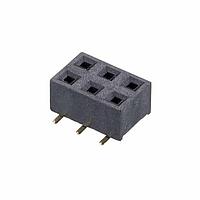 Harwin M20-7810345 ປຸ່ມຮັບ 3+3 DIL 2.54MM L/P SMT SKT