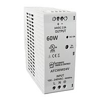 ATC Automatic Timing & Controls ATC60W24V ອຸປະກອນຈົດພະລັງ Power Supply 60 watt 24 vdc