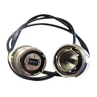 Amphenol Socapex MDPFTVC7ZNF057 ຝາກ Cap MiniDisplayPort Jam Nut RECP ສີດຳ Zi Ni