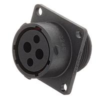 Amphenol SINE Systems RTS014N2S03 ຕົວເຊື່ອມ RCP SQ FL 4POS SZ 14 SCKT SEAL