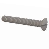 Essentra Components 330632A100 ສະກຣູຫຼັກຊອດຊອດ 82 Slotted CSK Screw, #6-32 Thread, 1 Lg