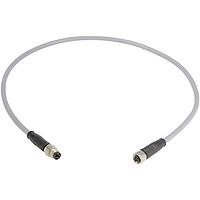 HARTING 21348081481010 ເສັ້ນສາຍອ່ານສະເຫຼີມ / ເສັ້ນສາຍກະຕຸນ M8 4PIN M/F STRT DOUBLE END 1.0M PVC