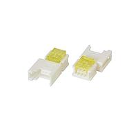 3M 37B03-D162-W00 MB 500 ຕົວເຊື່ອມ 3M Mini-Clamp III Connector, ປະຕູສອງສາຍ, 3 ຕຳແໜ່ງ, 26-20 AWG, ດິບດ້ວຍນິເກວ, ເຫຼືອງ, ຂາຍຕໍ່ຊິ້ນ
