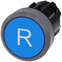 SIEMENS A6X30137169 ປຸ່ມກົດແບບແບບລົງ. ສີຟ້າ