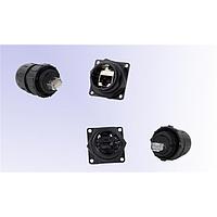 CONXALL DCP-RJ6ST-RD Modular RJ45 CAT 6 PNL HSNG ມີເກັບກັນ IDC R/A