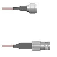 Amphenol Custom Cable Q-2J00B000H006i ສາຍສັ້ນ RF N-SP/BNC-SJB G142 6I
