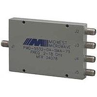Midwest Microwave / Cinch Connectivity Solutions PWD-5522-04-SMA-79 ຕົວແບ່ງສີ່ທາງ 4WAY POWER DIVIDER WILKENSON-I