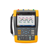 FLUKE FLUKE-190-204-III-S Oscilloscopes ແບບພົກພາ (200Mhz, 4CH, 2,5 GS/s, Isolation, FlukeView)
