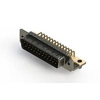 EDAC 629-M25-340-BN3 ຕົວເຊື່ອມ D-Sub - ຕົວເຊື່ອມ D-Sub ມຸມຂວາ ຄວາມໜາແບບມາດຕະຖານ