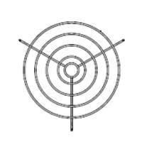 Molex 1302010750 ປ້ອງກັນໂຄມໄຟຟ້າ WIRE FRAME GUARD COVER