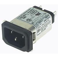 P&B 15EJS1 ການເຂົ້າ 15A IEC-1/4" FASTON SNAP IN MOUNT