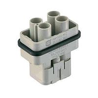 HARTING 9120073041 ອິນເຊີດ Han Q 3/4 ຊາຍຄຣິມພິມ (40/10A)