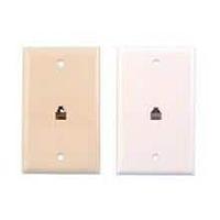 AIM-Cambridge / Cinch Connectivity Solutions 32-1205 ຕູ້ເຊື່ອມຕໍ່ແບບມົດູເລີ / ຕູ້ເຊື່ອມຕໍ່ Ethernet RJ11 ແຜ່ນຝາຜົມ IVRY ເປັນແບບເລືອກດຽວ ພັນສະອາດ