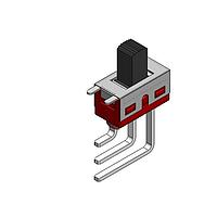 Dailywell 5MS3S202AM7QES ສະໄລດສະວິດ Slide SPDT switch on-off-on ມຸມຕົວຕັ້ງຕົວຂວາຢຸງຕົວຜ່ານຮູ້ PC