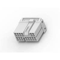 AMP Connectors - TE Connectivity 917531-1 ກອງປົກຄຸມ 040 MLC T.F. PLUG HSG 14P NATU