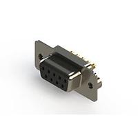 EDAC 628-M09-322-BT2 ຕົວເຊື່ອມ D-Sub - ຕົວເຊື່ອມ D-Sub ປະເພດຄວາມໜາແຮງມາດຕະຖານ ແບບຕັ້ງຕົວຢ່າງຕັດຈັດ