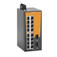 Weidmuller 2908170000 ອຸປະກອນສະຫນັບສະຫນູນ Ethernet ບໍ່ມີການຈັດການ IE-SW-BLB-18-16TX-2GESFP ສະຫນັບສະຫນູນເຄືອຂ່າຍ, ບໍ່ມີການຈັດການ, Fast/Gigabit Ethernet, ຈຳນວນພອດ: 16x RJ45, 2x 100/1000BaseSFP Slot, IP30, -40 C...75 C