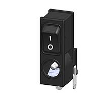 Dailywell RJ-005 ສະຫນອງສະຫນອງ Rocker DC Power Jack ມີສະຫນອງ Rocker switch