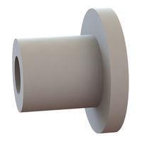 Essentra Components 12SWS1176 ອຸປະກອນຊຸດຊ່ອງຊ່ອງຊ່ອງ, .166 ID, .545 OD, .316 Shank OD