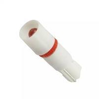 VCC VC1511A25UR3 ດາວເຊັນ LED ພື້ນຖານ T1 3/4 Wedge LED ແດງ 12V DC