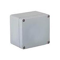 Molex / GWconnect 93604-0168 ກ່ອງອາລູມິເນຍ ຂະໜາດ 140x140x91 ມລ ສີເທາ 8100.8120.0