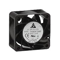 Delta Electronics, Inc. THA0412AD ພັງລົມ Tubeaxial, 40x20mm, 12VDC, 20.56CFM, 5.16W, 0.43A, 52dBA, Ball, 4-Leads, Tach/PWM