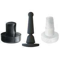 Essentra Components BDH005A ສະແປດ ສເຕມ ຟີດ DOMED HD SPLIT STEM BUMPER:NYL NATURAL