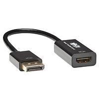 Tripp Lite P136-06N-UHD-V2 ອາເດັດເຕີສ DisplayPort 1.2 ເປັນ VGA DVI/HDMI Convrtr 6"
