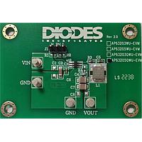 Diodes Incorporated AP63205QWU-EVM ຕົວແປງ DC/DC ບໍ່ມີການແຍກຕົວ DCDC Conv HV Buck null null