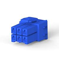 AMP Connectors - TE Connectivity 177901-6 ຮູງສາຍສະຫນັບສະຫນູນ POWER DBL LOCK PLUG HSG 6P