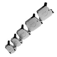 Molex / FCT 173111-0400 ຝາຫົວ D-Sub FCT METAL HOOD S3 45DEG ມີກຸບສະຫນອງ THMBSCRW