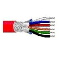 Belden 83506 0021000 ອອດິໂອ, ການຄວບຄຸມ ແລະ ເຄື່ອງມືວັດຄ່າ 24AWG 6C SHIELD 1000ft SPOOL ແດງ