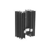 Aavid 533702B02552G ອຸປະກອນລະບາບລົມຮ້ອນ, TO220, ຕັ້ງພັນ, 5.7 C/W, 2.67mm, ຄລິບອຸປະກອນ #52 ຮ່ອງ, 25.4x18.29mm