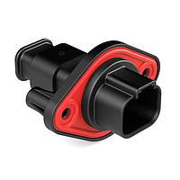 Amphenol SINE Systems AT04-4P-PM16 ປະຕູຮັບ 4 ຕຳແໜ່ງ, ປະຕູຮັບ, ກວດກາງກະດານ, ການຕິດຕັ້ງດ້ວຍຕົວເອງ, ການປິດກະດານຂະໜາດຫຼຸດ, ການປົກປ້ອງການດຶງ