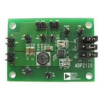 Analog Devices ADP2120-EVALZ ບອດທົດລອງຕົວຄວບຄຸມແຮງແຟງ - ຕົວຄວບຄຸມແຮງແຟງປ່ຽນແປງ ADJ, Vout=1.2V