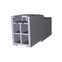 AMP Connectors - TE Connectivity 176284-6 ປຸກແຟບແລະປະຕູຮັບໄຟ AC AMP UNIVERSAL POWER CAP 4P