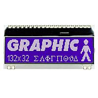 DISPLAY VISIONS EA DOGM132B-5 ຈໍສະແດງກາຣຟິກ LCD STN(-) ພາຍໃນສີຟ້າທີ່ສາມາດຜ່ານໄດ້